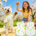 PETCARE Cartoon Dog Shirts for Small Dogs Cute Dog Clothes Green Frog Tshirt Soft Cotton Puppy Pajamas Breathable Sleeve