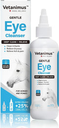 Eye Cleanser 150ml/5 fl.oz for Horses and Ponies Deeply Cleans Foreign Particles Moisturizing Eye Cleanser 1 Bottle