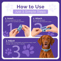 Flea Collar for Dogs, Flea & Tick Collar for Dogs, Refillable