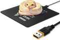 USB Reptile Heat Pad, 8"X8" 12W Heating Mat for Reptiles