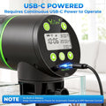 Ycozy WiFi Automatic Fish Feeder for Aquarium with Remote APP Control, Plug Powered, with Plug & USB-C Cable Vacation Au