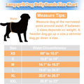 Langsprit Male Belly Bands for Dogs (Pack of 3) - High Absorbing Dog Wraps Male Washable - Reusable Dog Diapers