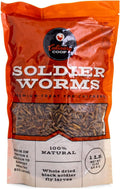 Fluker's Culinary Coop Premium Chicken Treats, Dried Soldier Worms, Packed with Protein and Calcium, 100% Natural Rich G