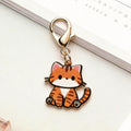 choice of all Cat Keychain Cat Bag Charm Cute Charms for Backpacks Clip On Cat Collar Charms for Handbags Accessories