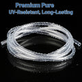 3/16" Aquariums Airline Tubing 6.5 Feet Standard Aquarium Tubing for Fish Tank Flexible Air Hose Pure Hose Aquarium Gard