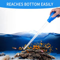 17.7 in 1 Pc Long Pipette for Fish Tank Coral Food Feeder Long Syringe Reef Coral Food Spot Feeder Tube for Reef Aquatic
