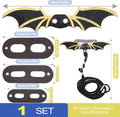 3 Pack Adjustable Soft Leather Bearded Dragon Harness & Leash Set for Pet Bearded Dragons Iguanas Geckos Chameleons Outd