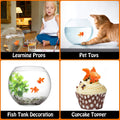 Sumind 15 Pcs Fake Goldfish Plastic Floating Artificial Goldfish for Tank