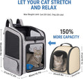 Extra Large Cat Backpack Carrier for Cats Under 30 Lbs