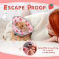 GoGoPaw Cat Cone Collar Soft to Stop Licking, Adjustable, Foldable Lightweight Kitten Cones After Surgery Recovery for Cats & Kittens, Cat Cone Alternative, Easy Eating (Pink, S)
