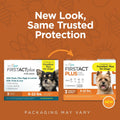 FirstAct Plus Flea Treatment for Dogs, Small Dogs 6-22 lbs, 3 Doses, Same Active Ingredients as Frontline Plus Flea and 