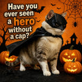 Lamiarga Cat Costume for Cat and Cat Mask Cosplay Set with Leather Cape