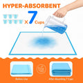 100 Count Puppy Pads 28"x34", Extra Large, Super Absorbent