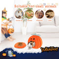 YUEPET Guinea Pig Bed, Warm Fleece Pumpkin Hideout