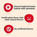 Milk-Bone Dunkin’ Vanilla Glaze Flavor Dog Biscuits with Other Natural Flavors, 8 Oz. Bag