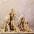 AWXZOM Natural Dragon Rock Carefully Selected Mixed Sizes, Decorative Aquarium Rocks, Aquarium Stones for Fish Tank (4.4