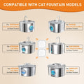 8 Pack Cat Water Fountain Filters Replacement