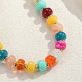 Chunky Beaded Necklace for Dog Cat Colorful Resin Bead Necklaces