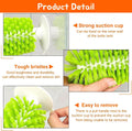 3 Pcs Turtle Tank Accessories, Tortoise Brush with Suction Cup, Feeder Ball