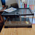 AWXZOM Mini Reptile Glass Terrarium Tank, cage for Tarantula Sling Geckos, Frog, Lizards, Chameleons,Turtles Snake Snail