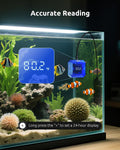 Aquarium Thermometer Submersible, Digital Fish Tank Thermometers with USB