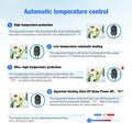 100W Submersible Fish Tank Heater for 10-20 Gallon with Auto Shut-Off When Leaving Water—Aquarium Heater, Dry-Burn & Ove