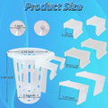 2 Pack Aquarium Plant Holder for Fish Tank with Suction Cup & Ext Hook