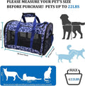 Soft-Sided Kennel Pet Carrier, Airline Approved Travel Handbag