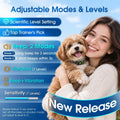 Dog Bark Collar for Dogs – Smart Barking Collar with Sound & Vibration, AI Detection Anti Barking Device for Dogs, Light
