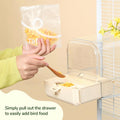 Hanging 3‑in‑1 Multifunction Bird Bath Bowl House for Parrots