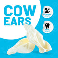 Sitka Farms Whole Cow Ears for Dogs, Beef Dog Chews and Treats, 12 Count