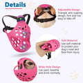 BARKLESS French Bulldog Muzzle, Soft Short Snout Dog Muzzle Stops Biting