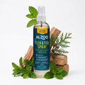 ALZOO Natural Flea and Tick Repellent Spray for Dogs, Effectively Repels Fleas, Ticks & Mosquitos, Plant-Based Active In