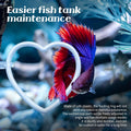 4Pcs Betta Fish Tank Accessories, Betta Hammock, 2 Betta Fish Toys, 1 Betta Feeding Ring Provide a Comfortable Environme