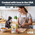 Because It’s Better Pate Complete Meal - Wet Cat Food - Variety Pack - Ocean, Turkey & Chicken Flavors - Organic, Balanced, Smooth Pate Texture, Human-Grade Ingredients, 2.6 oz Pouches (12 Count)