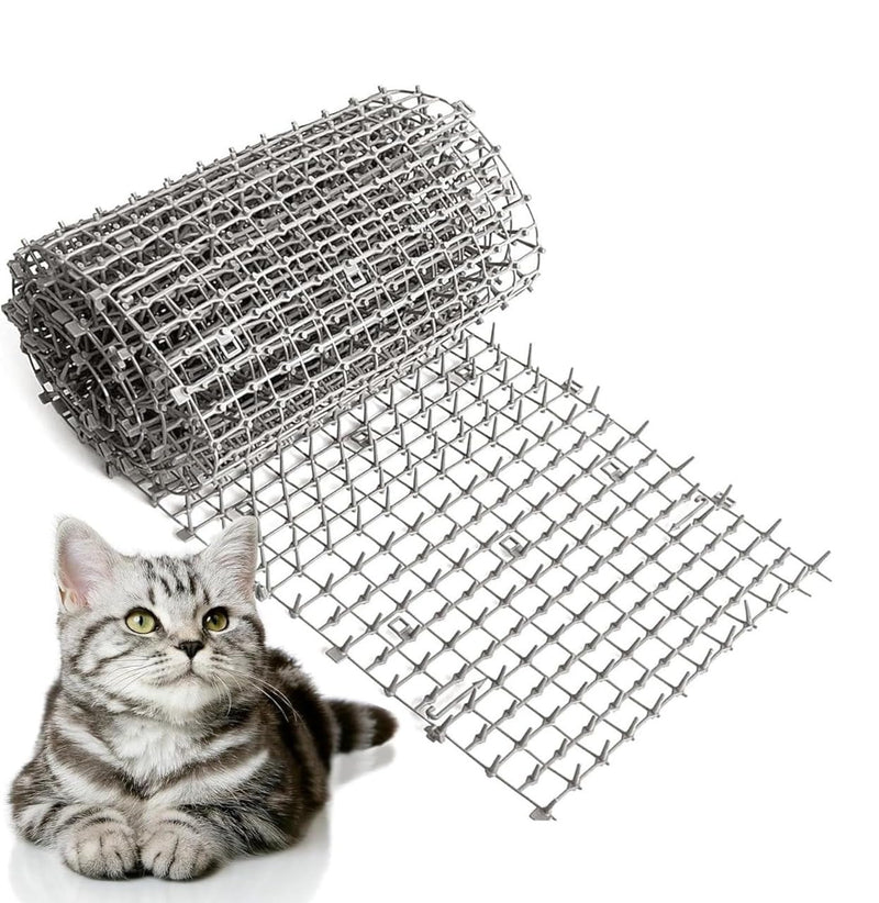 6.5ft Scat Mat for Cats - Cat Scat Mat, 78 inch x 11 inch PP Plastic Spikes is Effective for Cat Repellent Outdoor & Indoor. Pet Deterrent to Keep Cats Away