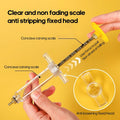 SQUSIMEI 8 Pcs Bird Feeding Syringe Set Feeding Tubes for Baby Birds Parrot Hand Feeding Syringe Pet Syringe Feeding Tube Stainless Steel Metal Feeding Spoon Small Animals (30ml-Set of Eight)