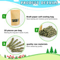 25pcs Rabbit Timothy Hay Toy for Bunny Small Animal Treats Natural Grass Stick Chew Toys Snacks Molar Teeth Grinding for