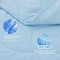 ZOMISIA Premium Cooling Blanket for Large Dogs - Q-MAX>0.5 Breathable Washable Dog Cooling Mat, Travel Soft Pet Summer E