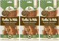 Fieldcrest Farms 3 Pack of Nothin' to Hide Chicken Rings and Bones, 12 Count Each, Rawhide Alternative Dog Chews