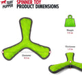 Tuff Pupper SuperChewy Tough Floating Dog Water Toy Strong Natural Rubber | Great Dog Fetch Toy | Pool Swimming Toys for Puppy| Durable Training Toys for Non-Aggressive Chewers
