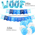 Dog Birthday Party Supplies, Adjustable Dog Bandana Set with Hat, Banner, Balloons and Bow Tie for Party Decorations Festive Accessories Party Photos & Celebrations- Large Medium Small Pet Puppy Dogs
