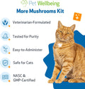 Pet Wellbeing More Mushrooms Bundle for Cats - Immune System Support