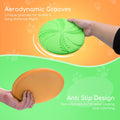 Nobleza 2 Pack Dog Flying Disc, 8in Interactive Flyer Dog Toys for Small Medium Large Dogs to Fetch, Durable Outdoor Dog