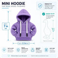 7" Desk Goose Outfits, Mini Hoodie Clothes