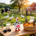 7 Inch Mini Desk Goose Outfits, Farm Cow Desk Goose Clothes Accessories