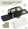 Extra-Large Cat Carrier, Soft-Sided Collapsible Pet Carrier up to 22 lbs