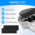 Activated Carbon Filters for Cat Litter Box 3, Filter Replacement for LR 3