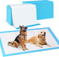 Pee Pads for Dogs & Cats, Extra Large 36"X51", 40 Count, Blue, Polymer, Polyethylene (PE), Fluff Pulp, 6 Layers, Disposa