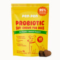 PENPEN Probiotics for Dogs, Dogs Probiotics for Digestive Health, Multi-Probiotic and Enzyme Blend Promote Gut Health & Immune Support, Eases Sensitive Stomachs (Beef Chews, 50ct)